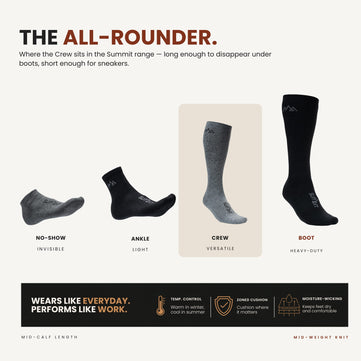 Alpaca Crew Socks