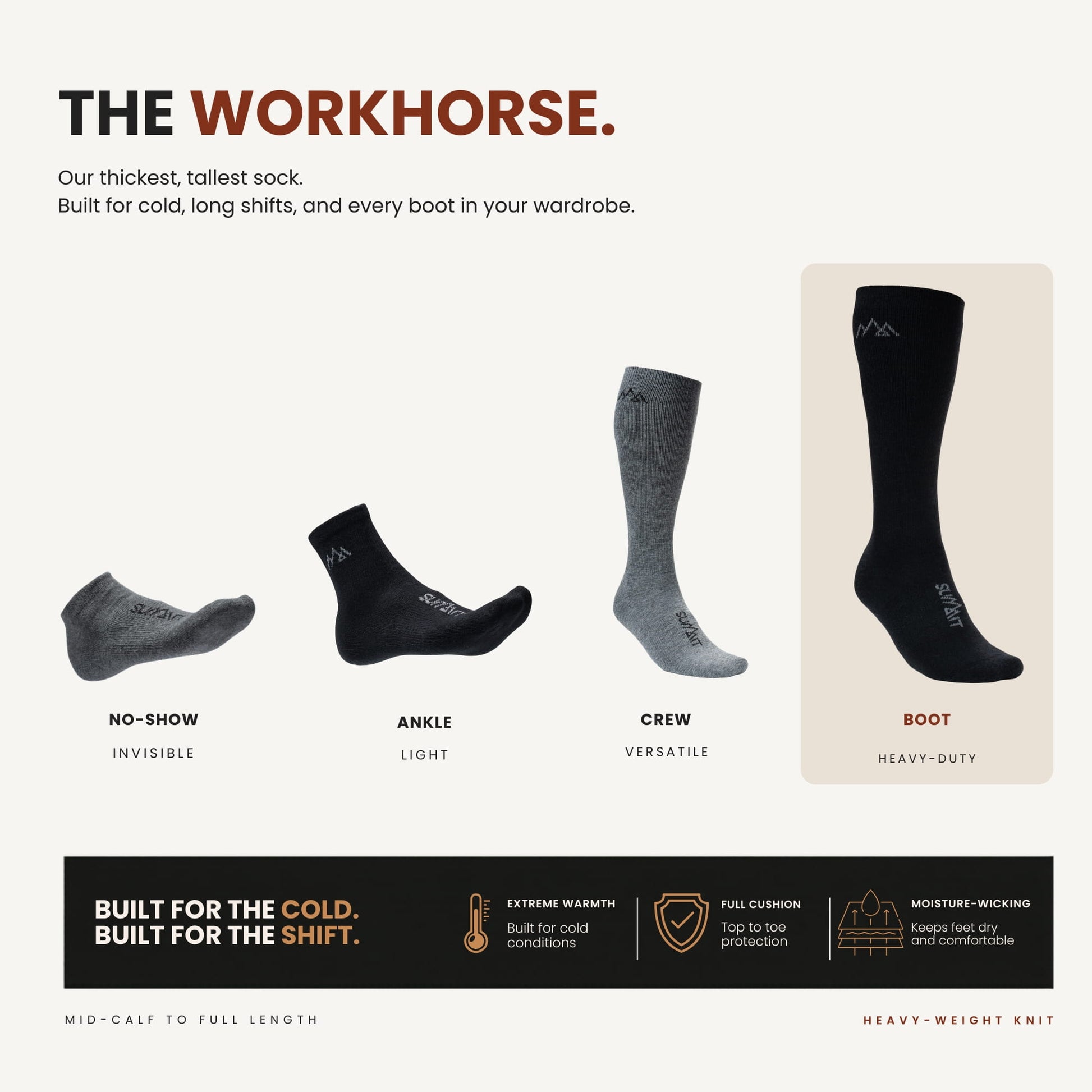 Alpaca Boot Socks